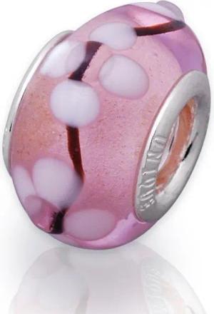 Unique Bead Exklusiver Unique Bead - Glas mit 925 Silber Fassung BG0240