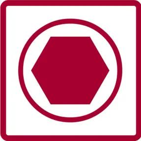 Gedore Red Winkelschraubendreher 6kt SW Innensechskant