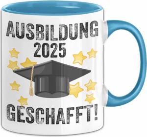 Trendation Tasse Ausbildung Bestanden Geschenk Tasse