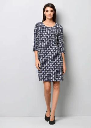 Alba Moda Midikleid Kleid in gerader