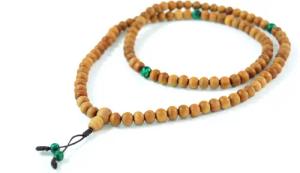 Guru-Shop Perlenkette Tibetische Gebetskette, Buddhistische Mala..