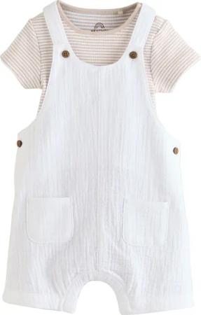 Next Latzhose Baby Latzhose und gestreifter