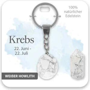 bb Klostermann Armband Edelstein Schlüsselanhänger Weißer