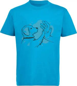 MyDesign24 Print-Shirt Kinder Hunde T-Shirt bedruckt