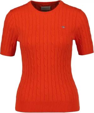 Gant Strickpullover Damen Strickpullover STRETCH COTTON