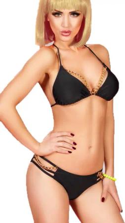 Chilirose Push-Up-Bikini Damen Dessous Bikini Set