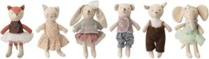 Bloomingville Plüschfigur Animal friends Doll, Stofftiere