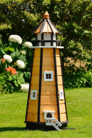 DSH DEKO SHOP HANNUSCH Gartenfigur Leuchtturm