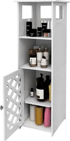 JEOBEST Badkommode Badezimmerschrank, Badschrank, platzsparend, einfache