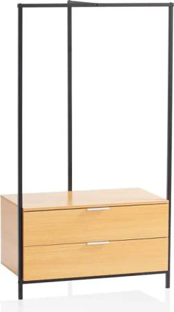 FINEBUY Garderobe FB100023 (Flurgarderobe mit Kommode