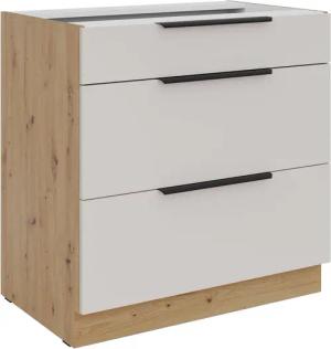 Küchen-Preisbombe Auszugsunterschrank 80 cm Küche SOLANO