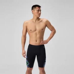 Herren Club Training Splice Schwimmhose Schwarz/Blau