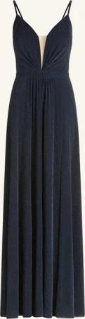 VM Vera Mont Abendkleid mit Glitzergarn und Cut-outs