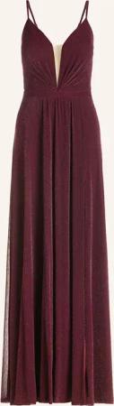 VM Vera Mont Abendkleid mit Glitzergarn und Cut-outs