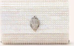 KURT GEIGER Clutch PARTY EAGLE mit Schmucksteinen