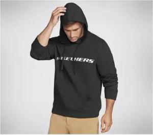 Skechers Pullover Sport Apparel Heritage Pullover Hoodie MHD12 BLK
