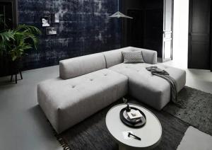 ATLANTIC home collection 3-Sitzer "Leonardo", Ottomane mit XXL-Liegefläche