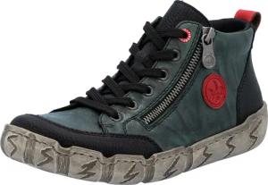 Rieker Schnürboots, Sneakerboots, Schnürboots, Stiefelette mit weicher Innensohle