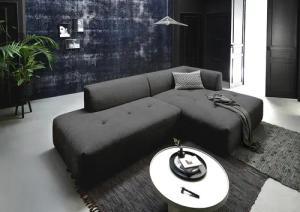 ATLANTIC home collection 3-Sitzer "Leonardo", Ottomane mit XXL-Liegefläche