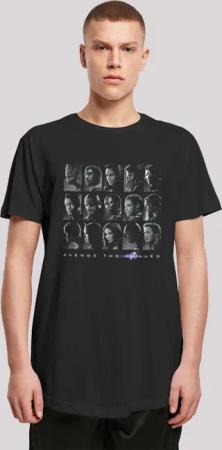F4NT4STIC T-Shirt "Marvel Avengers Endgame The Fallen Heroes", Herren,Premium Merch,Lang,Longshirt,Logo Print