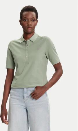 Gant Poloshirt Shield 4202231 Grün Slim Fit