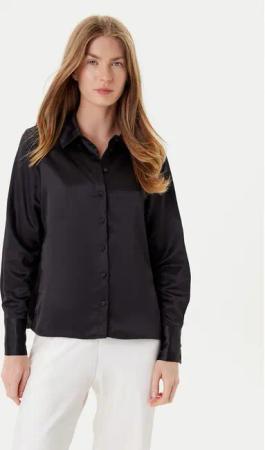 Vero Moda Hemd Merle 10334598 Schwarz Regular Fit