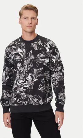 Versace Jeans Couture Sweatshirt 79GAI3R0 FS201 Schwarz Regular Fit