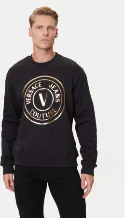 Versace Jeans Couture Sweatshirt 79GAIT01 CF00T Schwarz Regular Fit