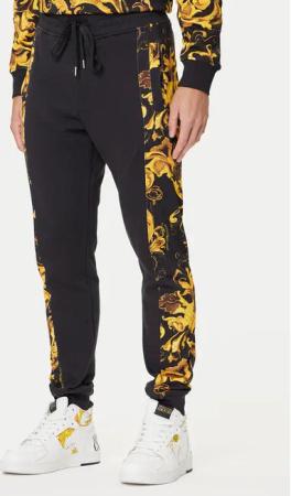 Versace Jeans Couture Jogginghose 79GAA3C0 FS201 Schwarz Regular Fit