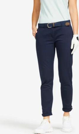 Damen Golfhose - MW500 marineblau