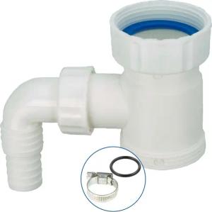 tecuro Siphon Anschlusszwischenstück 1 1/2 Zoll