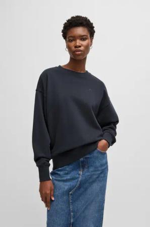 BOSS ORANGE Sweatshirt "Eteia Premium Damenmode", oversized, Rundhals, mit BOSS Logo