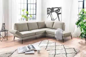 3C Candy Ecksofa "Kairo Multifunktion-Sofa, bequem und viele Komfortfunktionen, L-Form", inklusive Drehsitz-, Armlehnen- und Rückenverstellung
