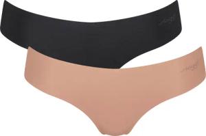 sloggi Slip "ZERO Microfibre 2.0 Hipstring C2P", (2er Pack), nahtlos, unsichtbar unter enger Kleidung, ultraleicht