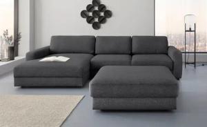Places of Style Ecksofa "Bloomfield, bequem und elegant, L-Form", wahlweise mit Bettfunktion und Bettkasten