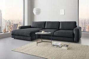 Places of Style Ecksofa "Bloomfield, bequem und elegant, L-Form", wahlweise mit Bettfunktion und Bettkasten
