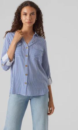 Vero Moda Hemdbluse VMBUMPY L/S SHIRT