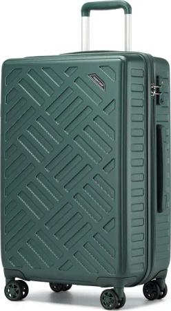 Supercase Trolley Leichter Hartschalenkoffer mit 4