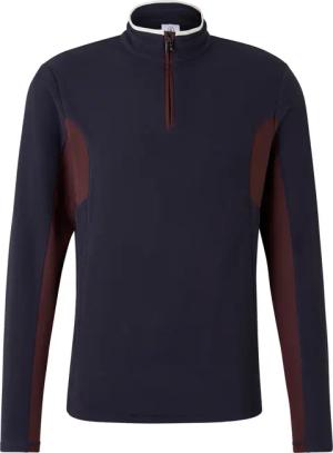 BOGNER SPORT Fleece First Layer Giacomo für Herren - Navy-Blau/Bordeaux - 3XL