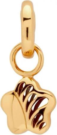 Unique Charm-Einhänger Vergoldeter Unique 925 Silber Clip Charm CC0066