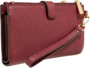 Michael Kors Portemonnaie - Jet Set Dblzp Wristlet - Gr. unisize - in Rot - für Damen