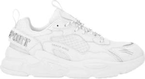 Plein Sport Low-Top Sneaker - Runner Sneaker Track King - Gr. 48 - in Weiß - für Damen