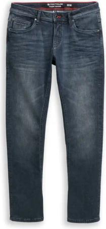 TOM TAILOR Herren TTCURT TAPERED Jeans mit Stretch, blau, Uni, Gr. 36/36