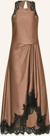 REISS Satinkleid ANAIS mit Spitze