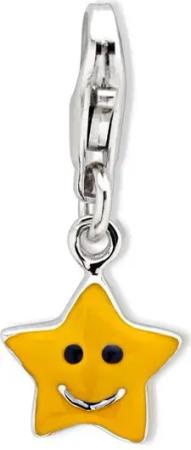 Unique Charm-Einhänger 925 Unique Silber Charm Stern zum Sammeln & Kombinieren CH0568