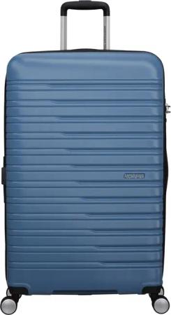American Tourister Flashline - 4-Rollen-Trolley 78 cm erw. (blau)