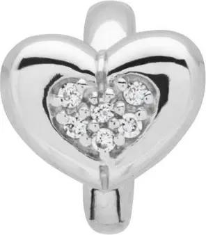 Unique Charm-Einhänger Unique 925 Silber Clipcharm mit Zirkonia CC0033