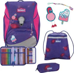 Scout Alpha DIN - Schulranzen Set 4 tlg. (Summer)