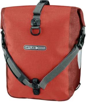 Ortlieb Sport-Roller Plus 25 QL2.1 Rolltop - Vorderradtasche (2x12.5L) 30 cm (salsa-dark chili)