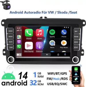 ESSGOO 7" Carplay Android 14 Für